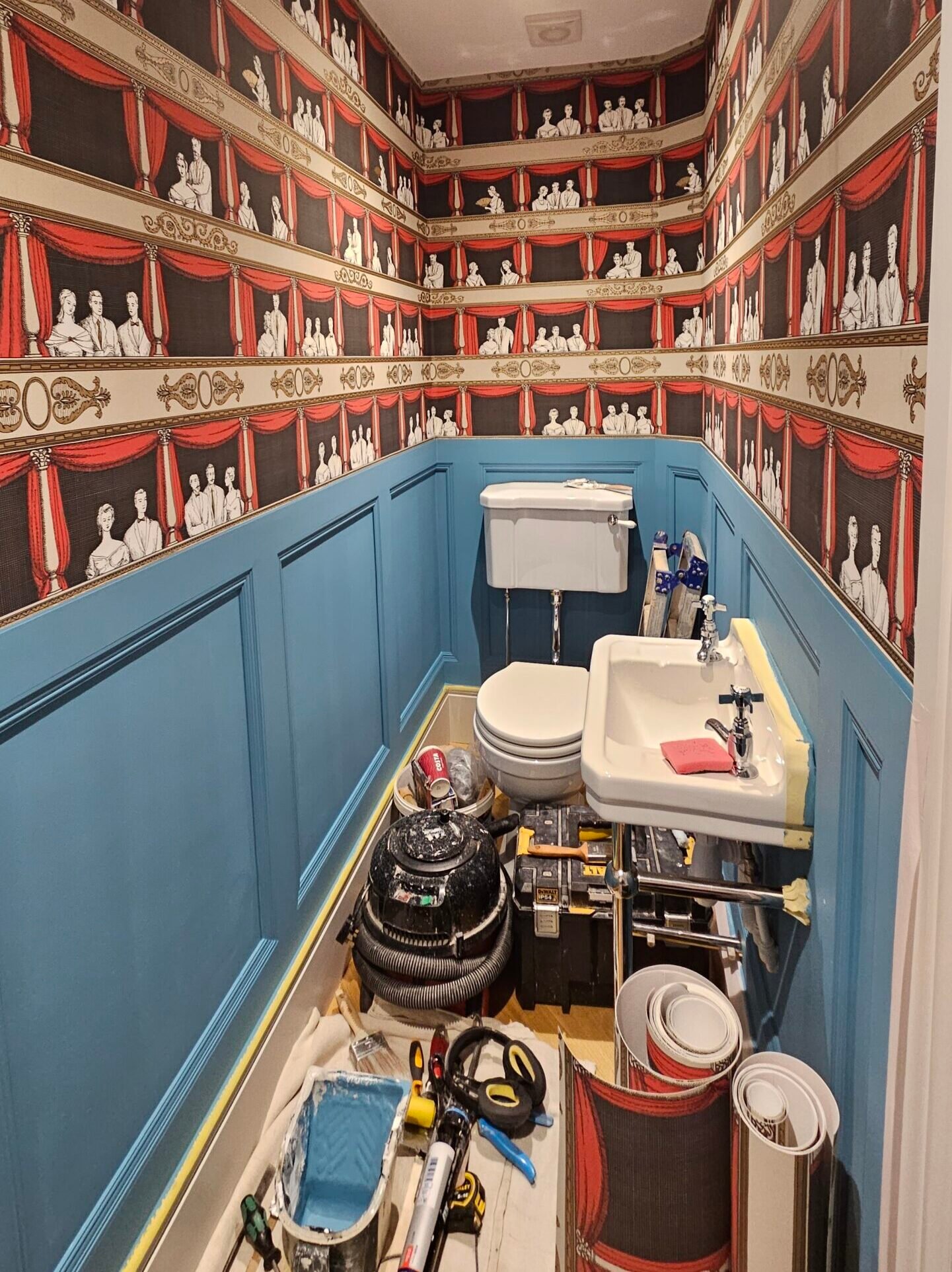 After wallpaper instalation