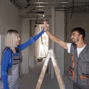 medium-shot-workers-high-five